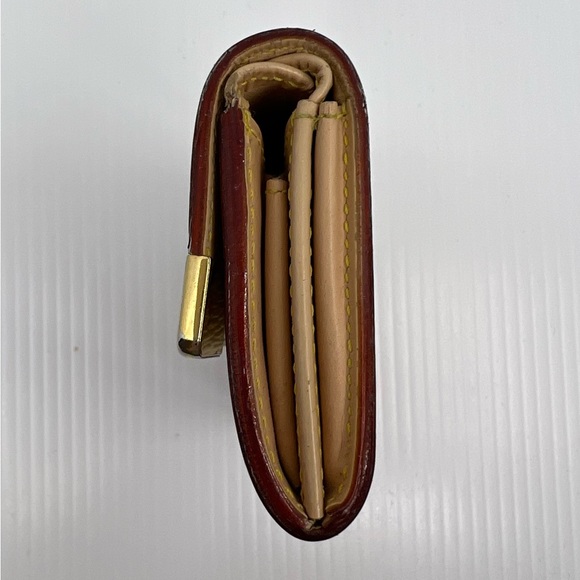 Louis Vuitton White Multicolore Porte Monnaie Plat Coin Purse - Picture 4 of 11